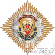 5.3. Нагрудный знак "30 лет Служба охраны ФСИН"