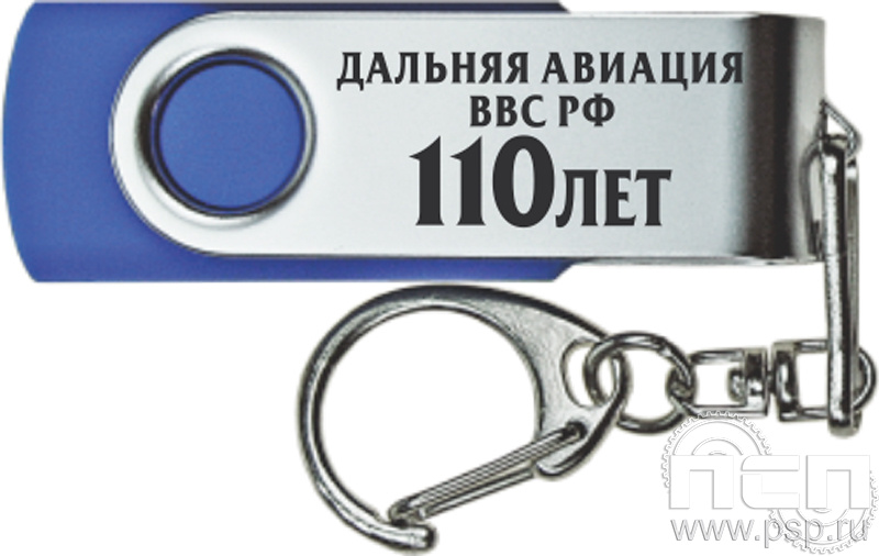8.3.5. Флеш-накопитель USB 16 GB "110 лет Дальняя Авиация ВВС России"