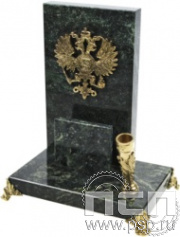 7.4.9.1. Письменный прибор "Герб с визитницей" 