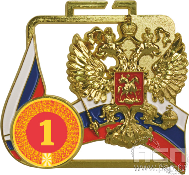 Медаль МП-70х65-25 (Орел)/G 
