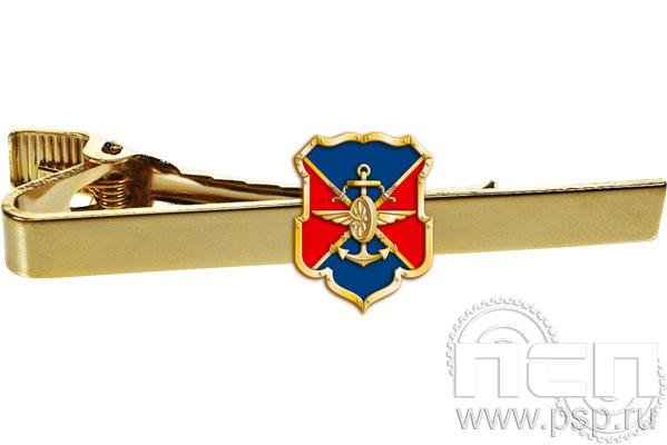 6.3.1.1171. Заколка для галстука желтая со значком