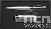 FBL 505A. Набор SPONSOR: ШР+зажигалка "105 лет Военная разведка"