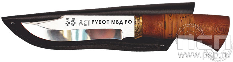 3.1.16. Нож Егерь "35 лет РУБОП МВД РФ"